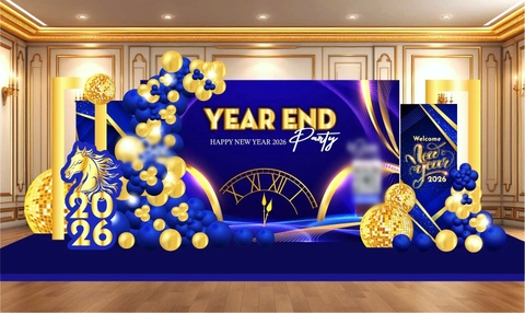 TRANG TRÍ YEAR END PARTY ĐẸP