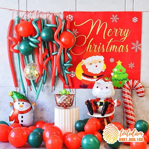 PHÔNG TREO TRANG TRÍ GIÁNG SINH ĐƠN GIẢN