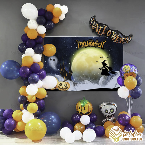 SET TRANG TRÍ LỄ HỘI HÓA TRANG - HALLOWEEN 31.10