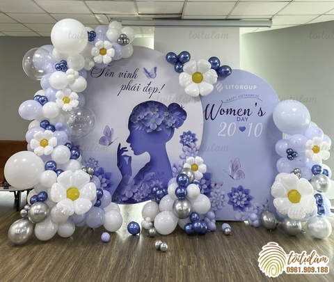 TRANG TRÍ TRỌN GÓI NGÀY QUỐC TẾ PHỤ NỮ 8/3 VÀ 20/10 - QTPN-010