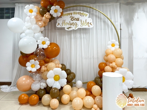 TRANG TRÍ SINH NHẬT TRỌN GÓI CHO NGƯỜI LỚN TT003