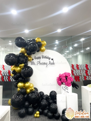 TRANG TRÍ SINH NHẬT TRỌN GÓI CHO NGƯỜI LỚN TT007