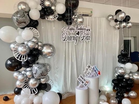 TRANG TRÍ SINH NHẬT TRỌN GÓI CHO NGƯỜI LỚN TT010