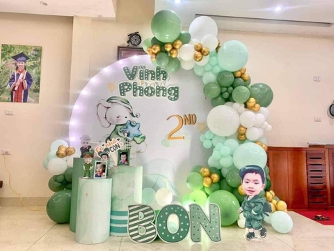 TRANG TRÍ SINH NHẬT TRỌN GÓI CHO BÉ YÊU TT045