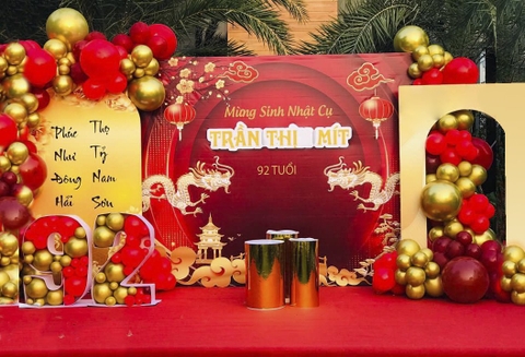 TRANG TRÍ TIỆC MỪNG THỌ - MT0010