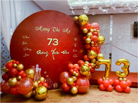 TRANG TRÍ TIỆC MỪNG THỌ - MT011