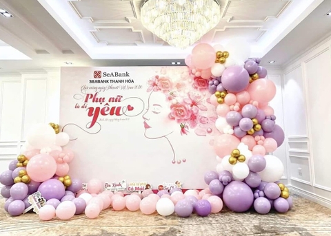 TRANG TRÍ TRỌN GÓI NGÀY QUỐC TẾ PHỤ NỮ 8/3 VÀ 20/10 - QTPN-08