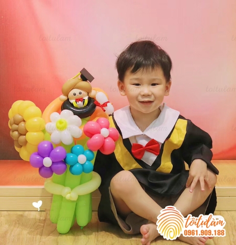 HOA BÓNG BAY CHỤP ẢNH KỶ YẾU - MẪU CỬ NHÂN 05