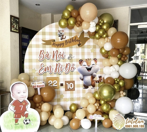 TRANG TRÍ SINH NHẬT TRỌN GÓI CHO BÉ YÊU TT025