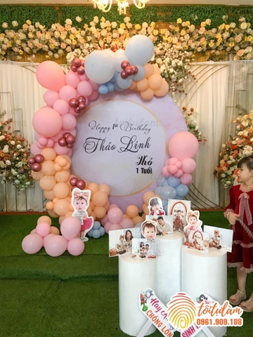 TRANG TRÍ SINH NHẬT TRỌN GÓI CHO BÉ YÊU TT035