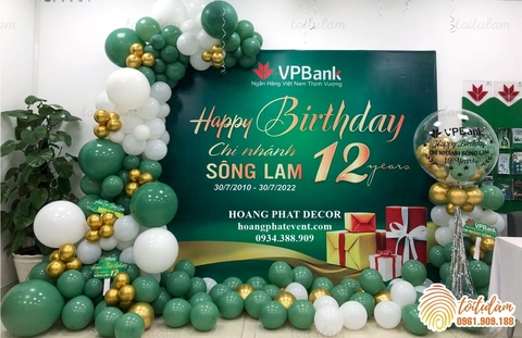 TRANG TRÍ SINH NHẬT CÔNG TY - SỰ KIỆN CÔNG TY TT005