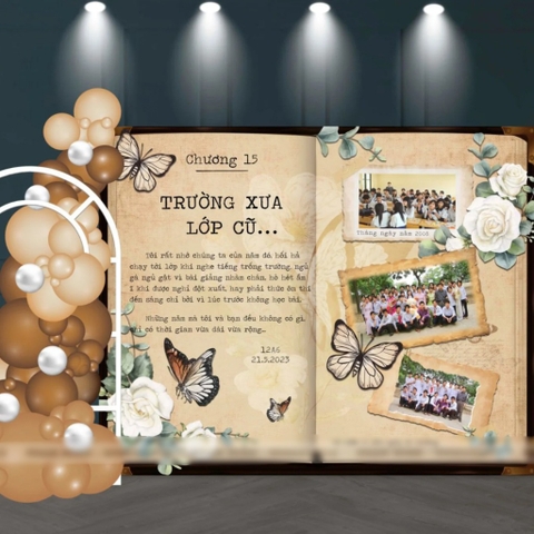 TRANG TRÍ HỌP LỚP TRỌN GÓI HÌNH SÁCH