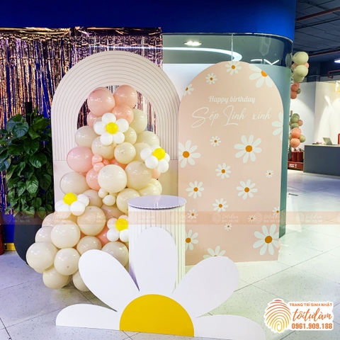 TRANG TRÍ SINH NHẬT TRỌN GÓI CHO NGƯỜI LỚN- SINH NHẬT SẾP TT041