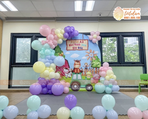 TRANG TRÍ TỔNG KẾT CUỐI NĂM TRỌN GÓI TN004