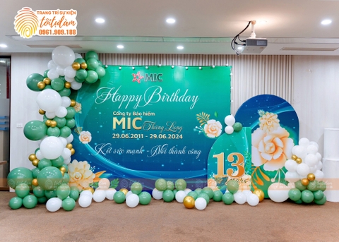 TRANG TRÍ SINH NHẬT CÔNG TY - SỰ KIỆN CÔNG TY TT019