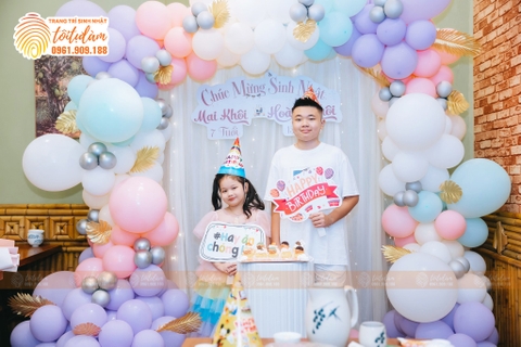 TRANG TRÍ SINH NHẬT TRỌN GÓI CHO BÉ YÊU TT036
