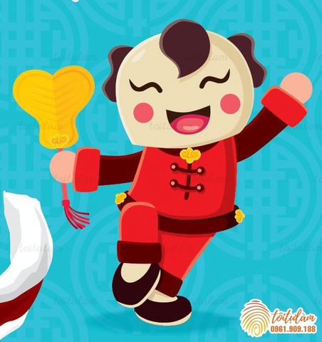 Mô hình Chú Tễu - trang trí trung thu - in theo yêu cầu