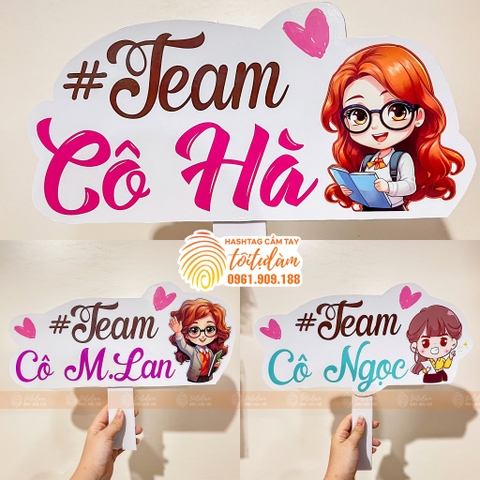 Combo Hashtag khai giảng- mẫu thiết kế theo yêu cầu