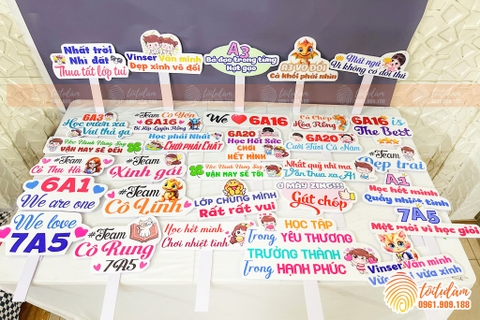 Set 6 Hashtag khai giảng- mẫu sẵn COMBO 2