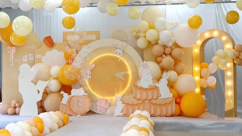 TRANG TRÍ TRỌN GÓI TRUNG THU, TRANG TRÍ TIỂU CẢNH, PHOTOBOOTH MẪU 11