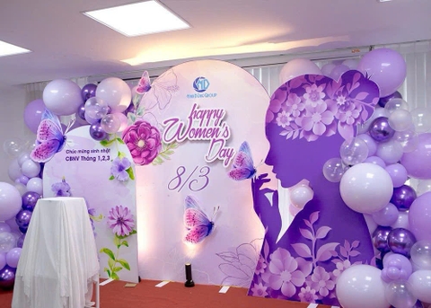 TRANG TRÍ TRỌN GÓI NGÀY QUỐC TẾ PHỤ NỮ 8/3 VÀ 20/10 - QTPN-015