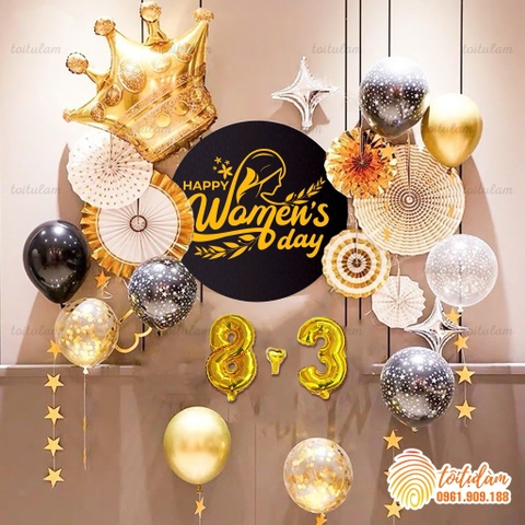 SET BÓNG TRANG TRÍ NGÀY PHỤ NỮ VIỆT NAM 20/10 VÀ 8/3 SD-DL014