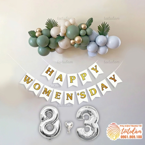 SET BÓNG TRANG TRÍ NGÀY PHỤ NỮ VIỆT NAM 20/10 VÀ 8/3 SD-DL024