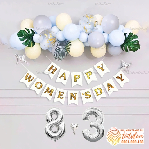 SET BÓNG TRANG TRÍ NGÀY PHỤ NỮ VIỆT NAM 20/10 VÀ 8/3 SD-DL023