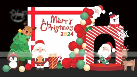 TRANG TRÍ BACK CHỤP ẢNH GIÁNG SINH