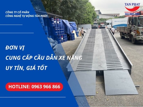 Đơn Vị Cung Cấp Cầu Dẫn Xe Nâng Uy Tín, Giá Tốt