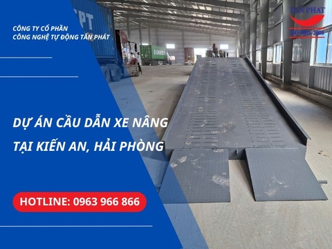 Dự Án Cầu Dẫn Xe Nâng Tại Kiến An, Hải Phòng