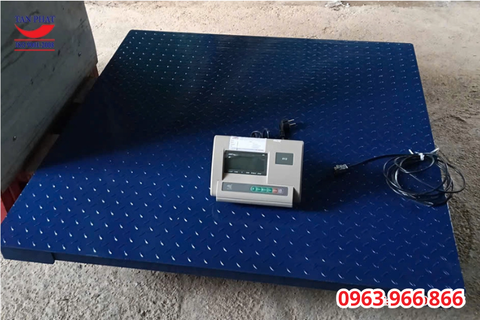 Bàn giao cân điện tử 1 tấn tại Mê Linh, Hà Nội