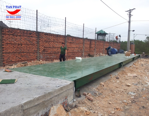 cân ô tô 150 tấn Tân Phát