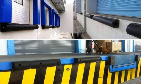 Cao su giảm chấn cho Dock Leveler