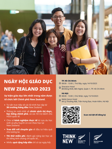 Ngày hội Giáo dục New Zealand 2023 đã quay trở lại