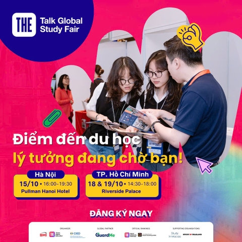 Hơn 2600 người tham dự Hội thảo Du học Times Higher Education 2025