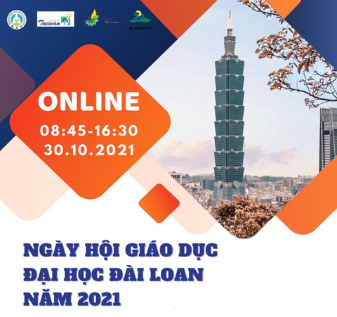Thông tin Liên hệ - Hỗ trợ Ngày hội Giáo dục Đại học Đài Loan năm 2021