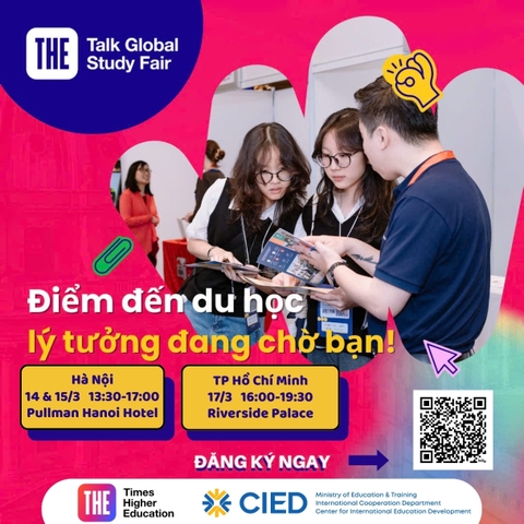 Hội thảo Du học Times Higher Education 2026