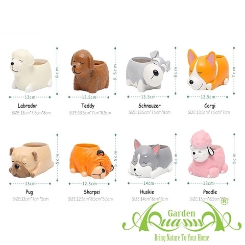 Gốm Thú Đất Nung - Gốm AquaGarden