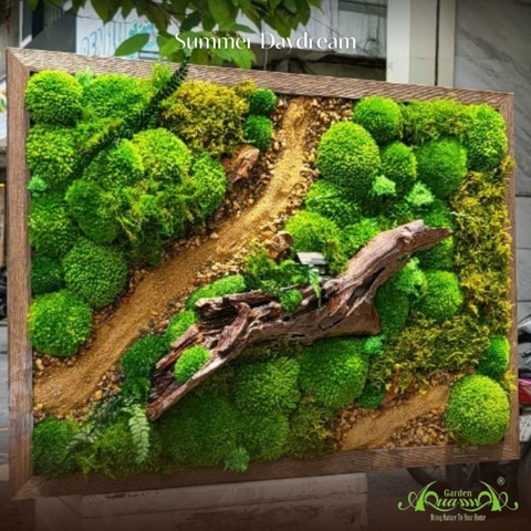 Tranh rêu bảo tồn - Summer Daydream