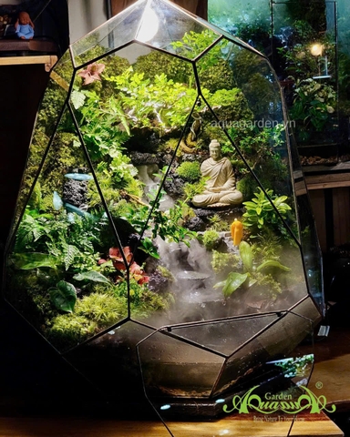 Terrarium 393 - Long Tịnh Đàm - Terrarium thác nước AquaGarden