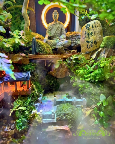 Hồ bán cạn - Zenlight Valley – phong cách thiền với ánh sáng Zen huyền ảo