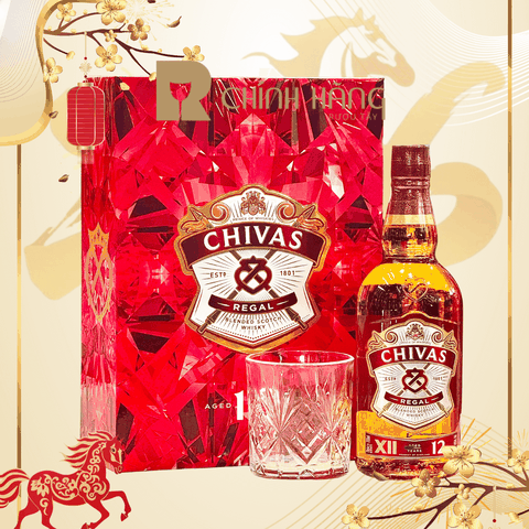 Rượu Chivas 12 năm - Hộp Qùa Tết 2026