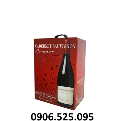 MONASTIER Cabernet Sauvignon  - Red wine