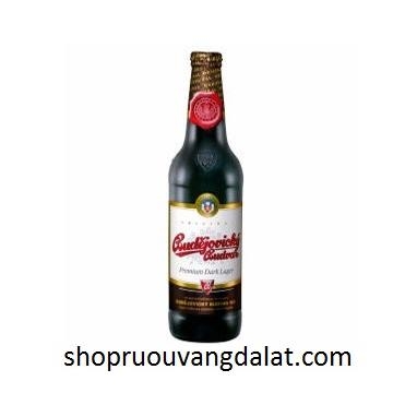 Bia Đen Budweiser Budvar chai 330ml
