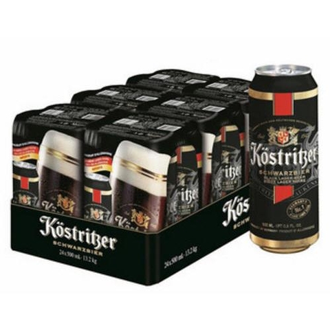 Bia Koztritzer lon 500ml