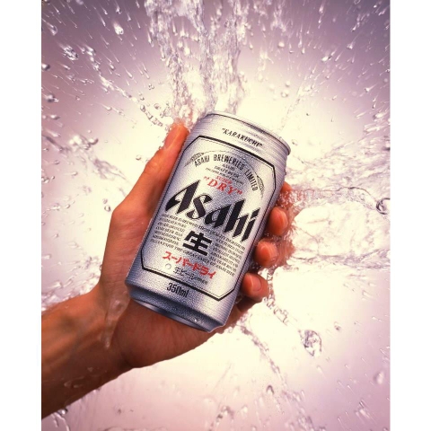 Bia Asahi lon 330ml
