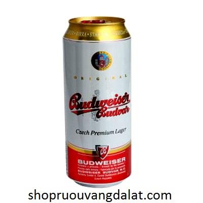 Bia Budweiser Budvar lon 500ml