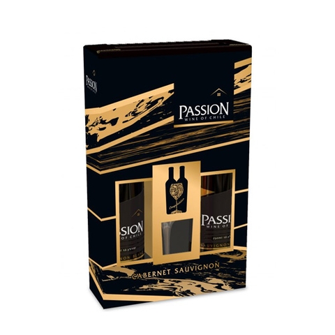 Vang Passion hộp quà 2 chai