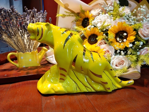 Rượu Linh Vật Mãnh Hổ gốm sứ Bát Tràng